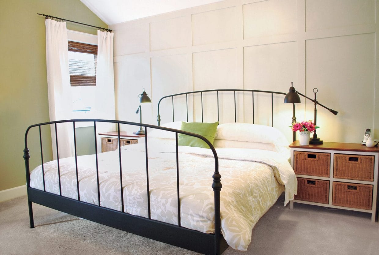 How to Create a Faux-Paneled Accent Wall