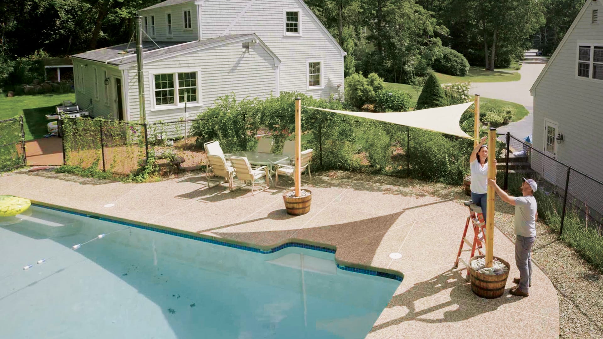 S22 E17: Nathan Gilbert builds a shade sail