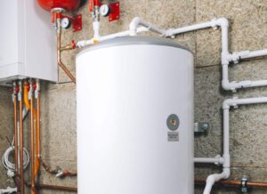 Water heater installation.
