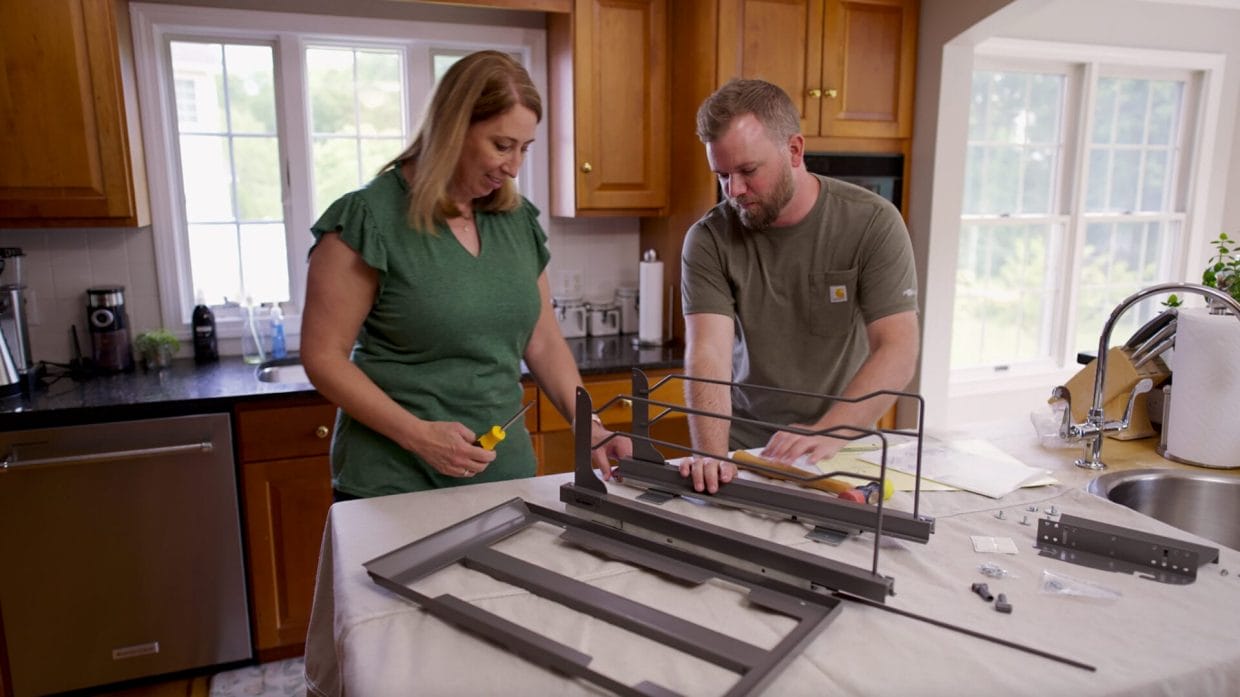 How to Install a Trash Pull Out