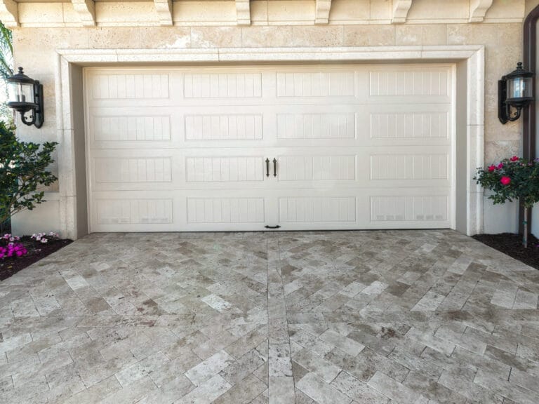 A planned driveway with curb appeal.