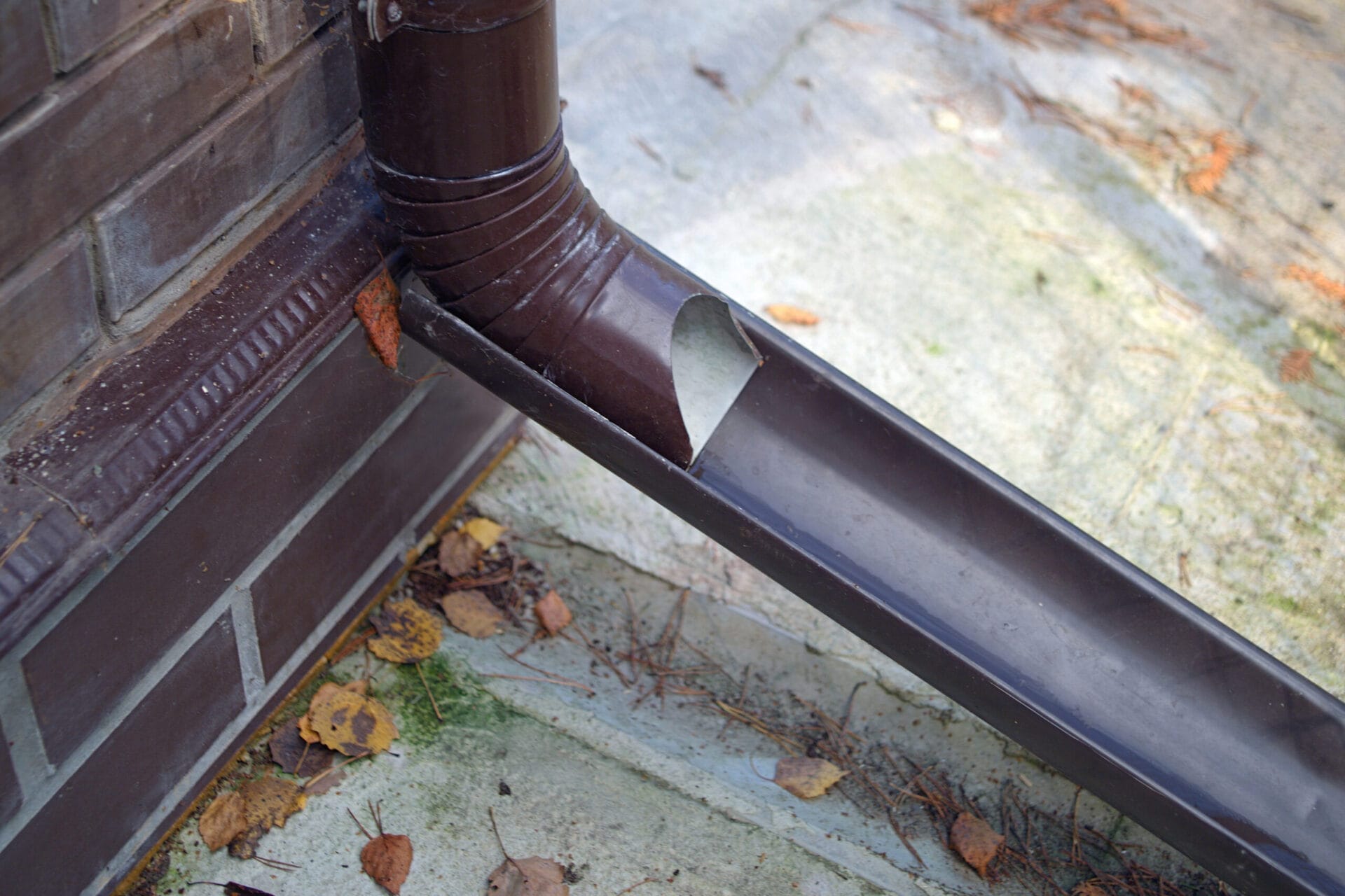 How To Extend a Downspout