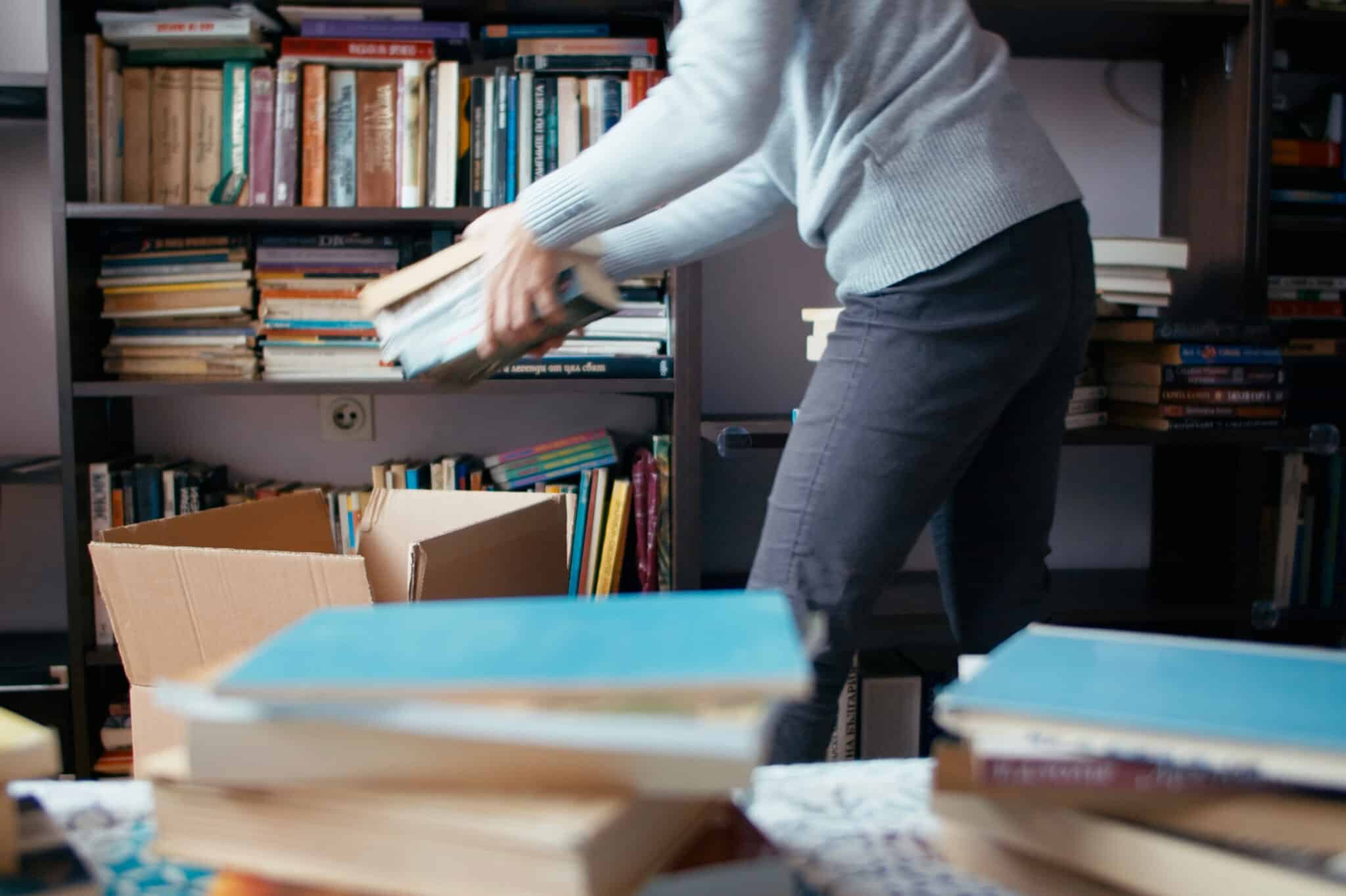 How To Pack Books for Moving
