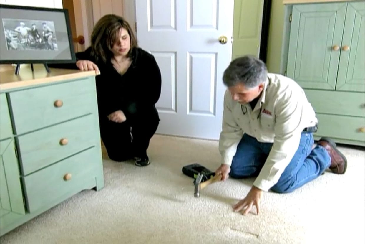 How To Repair Squeaky Floors Through Carpeting