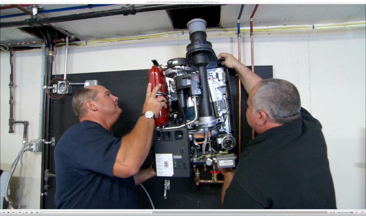 How To Install a Combination Boiler Water Heater