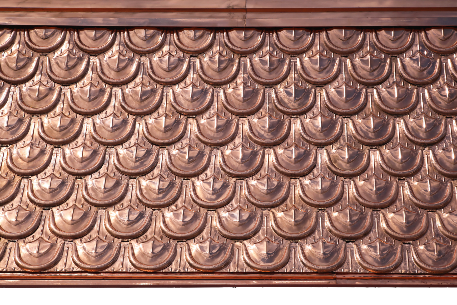 Copper tiles